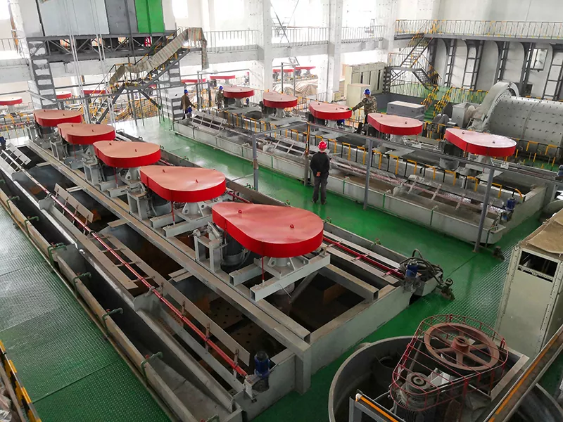 Cellules de flottaison mécaniques auto-aspirées pour granulés grossiers